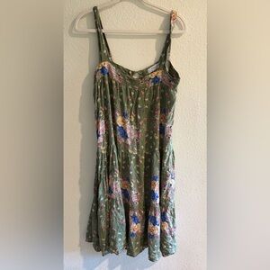 Auguste the Label Floral Green Sundress